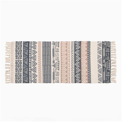 Коврик «Этель. Эко», 60×150 см, хлопок 50%