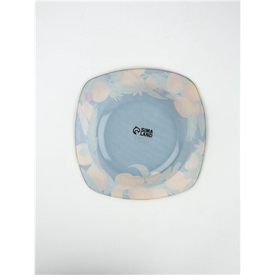 Тарелка суповая новогодняя «Апельсины», 20×20 см