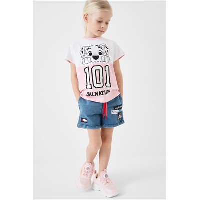 Шорты трикотажные для девочек PLAYTODAY, 1240378