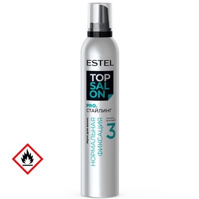 ЭстельTOP SALON PRO Мусс для волос нормальная фиксация 350 мл
