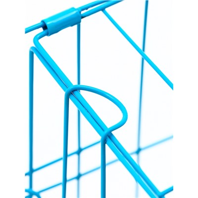 УЦЕНКА Клетка для собак 51×35×41 см, голубая