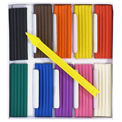 Пластилин  10цв 150гр.  ПКМ10 Каляка-Маляка