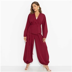 Брючный костюм для триумфа, Стиль говорит (2 в 1, рубин)