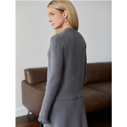 Кардиган из пряжи с кашемиром