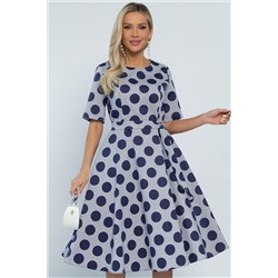 Платье Стиляги (голубое) П13418-16М