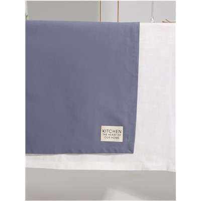 Дорожка на стол Этель Kitchen 40×150 ±5 см, синий, 100% хлопок, саржа 220 г/м²