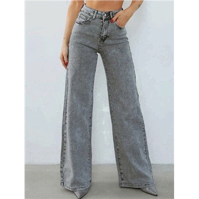Джинсы палаццо женские