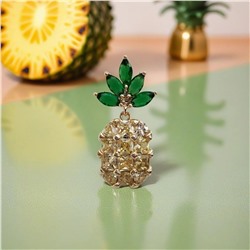 Брошь Ананас