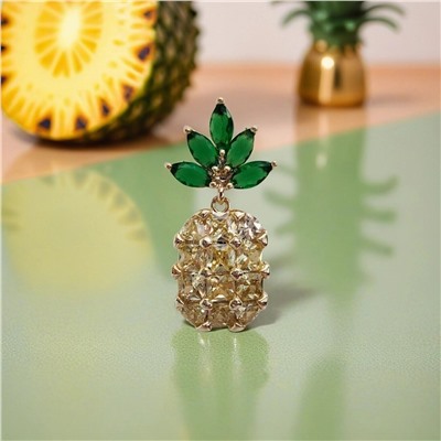 Брошь Ананас