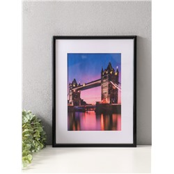 Фоторамка для фото 30×40 см, с паспарту 21×30 см, Vivo, чёрный