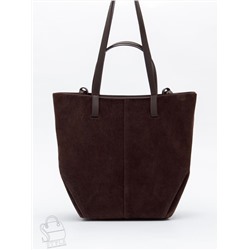 Сумка женская кожаная 2403YF d.coffee Polina&Eiterou