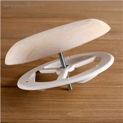 Вентиляционный клапан, липа, d=95 мм, металлическое основание, «Добропаровъ»