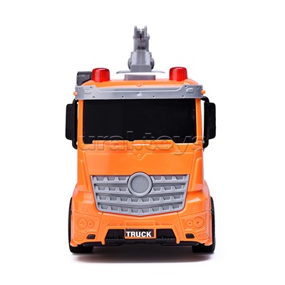 Машина "Санитарная" на батарейках, в коробке