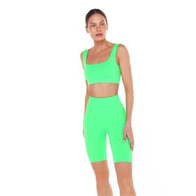 Велосипедки женские, зелёные, размер 42 (S)