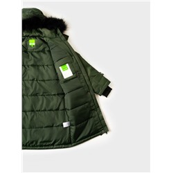 Пальто текстильное с полиуретановым покрытием для девочек