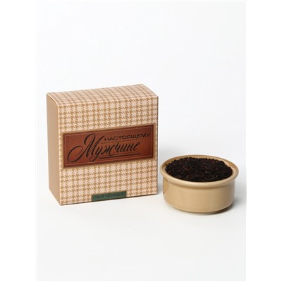 Подарочный набор «Настоящему мужчине»: крем-мёд, чай