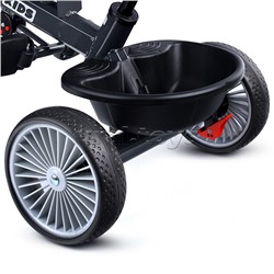 Велосипед 3-х колесный, серый