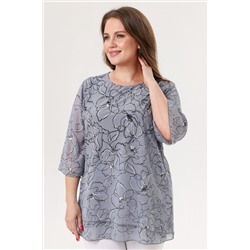 Блузка женская  7024/25/Серый