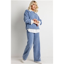 Брюки женские  153В/08/Джинсовый