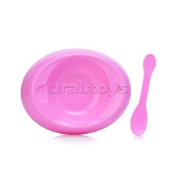 Пупс "Мила" (пьет, писает) с аксессуарами, в коробке