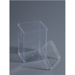 Бокс для хранения мелочей, 6.5×5.8×9.5 см, в пакете, прозрачный