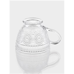 Набор кружек, 400 мл, 11×14.5×9 см, стекло, прозрачный