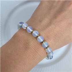 Браслет на руку из натуральных камней Лунный камень, 1043, арт.218.200