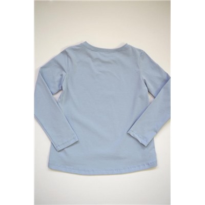 Лонгслив Ксю (Голубой)