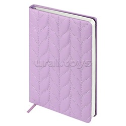 Ежедневник недатированный Escalada, #От-кутюр, А5, 164 л., Лайка металлик сиреневый
