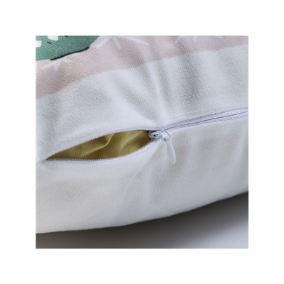 Наволочка декоративная новогодняя «Этель. Новый год» 40×40 см, велюр