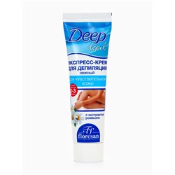 Экспресс-крем для депиляции Floresan Deep Depil нежный, для чувствительной кожи, 100 мл