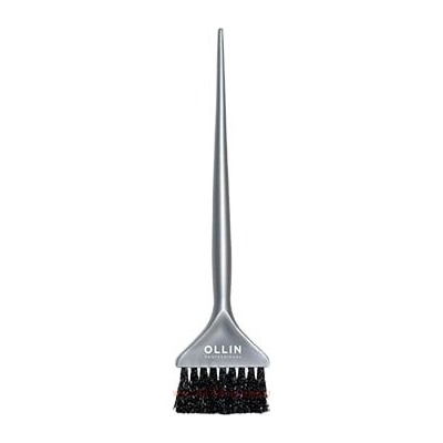 OLLIN Professional Кисточка 393702 для краски серая широкая