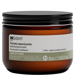 INSIGHT Моделирующая помада для укладки волос с матирующим эффектом MATTIFYING POMADE 90 мл