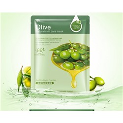 Маска для лица питающая с экстрактом оливы Hchana