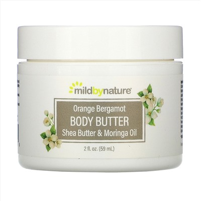 Mild By Nature, масло для тела с апельсином и бергамотом, 59 мл (2 жидк. унции)