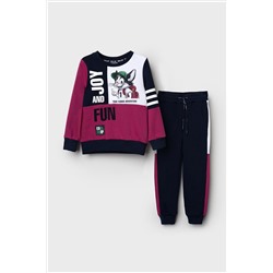 Комплект текстильный для мальчиков: брюки, толстовка PLAYTODAY, 1240782