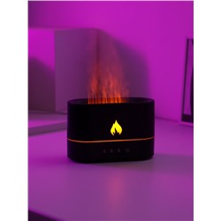 Увлажнитель воздуха LHU-15, ультразвуковой, 250 мл, эффект пламени, 4.5 Вт, 3 режима, подсветка, USB