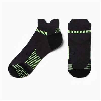 Носки мужские MINAKU укороченные, размер 38-45, цвет тёмно-серый