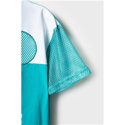 Комплект трикотажный для девочек: фуфайка (футболка), шорты PLAYTODAY, 1240140