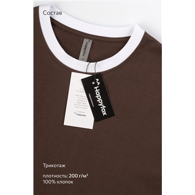 Женский костюм оверсайз из хлопка Happyfox