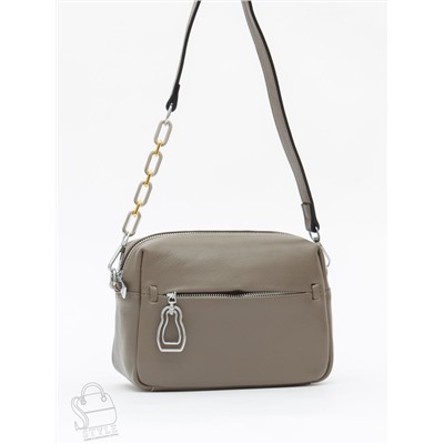 Сумка женская кожаная 2044-9NN gray Natale Navetta  в Новосибирске