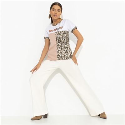 Футболка комбинированная, Покоряет не только сердца