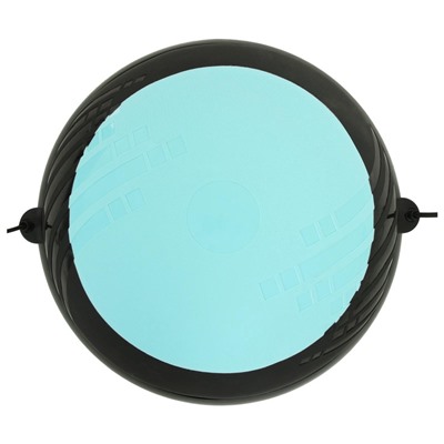 УЦЕНКА Полусфера BOSU гимнастическая, 60×10 см, с насосом, голубая