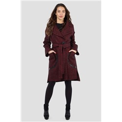 01-09397 Пальто женское демисезонное (пояс)