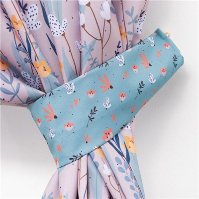 Комплект штор для кухни с подхватами Этель Meow 145×180 см-2 шт., 100% п/э