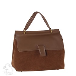 Сумка женская кожаная 68870BDAA brown Baidou