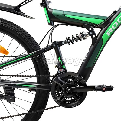 Велосипед 26" Rocket Azkar, цвет зеленый, размер 18"