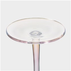 Бокалы для вина Magistro «Дарио», 500 мл, 7.3×25 см, набор 6 шт., стекло, перламутровые