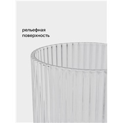 Стаканы для виски Magistro «Страйп», 300 мл, 8.75×9.25 см, набор 6 шт., стекло, прозрачные