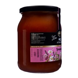 Мёд алтайский гречишный, натуральный цветочный, 1000 г